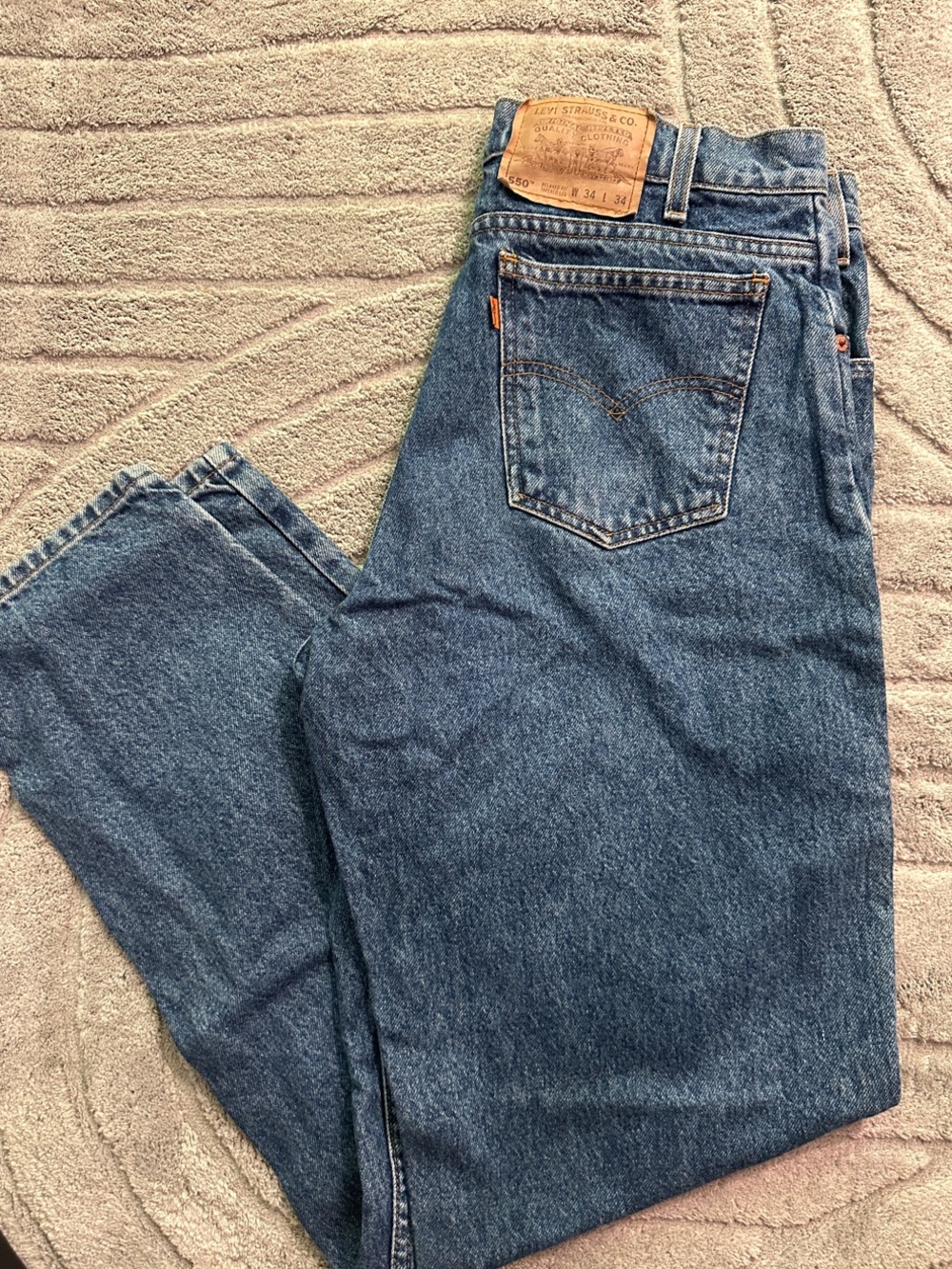 Levi's Denim Men's Relaxed Fit Jeans